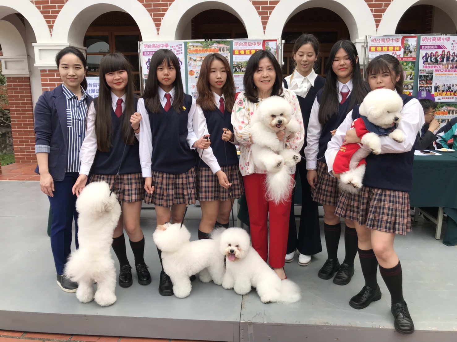 明台高中攜手結盟「社團法人台灣畜犬協會(KCT)」