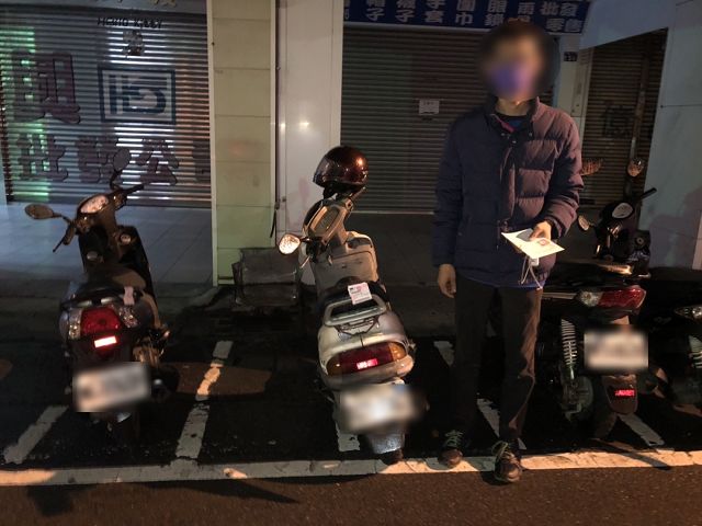 破解車站百慕達　暖警半小時幫騎士尋回愛車