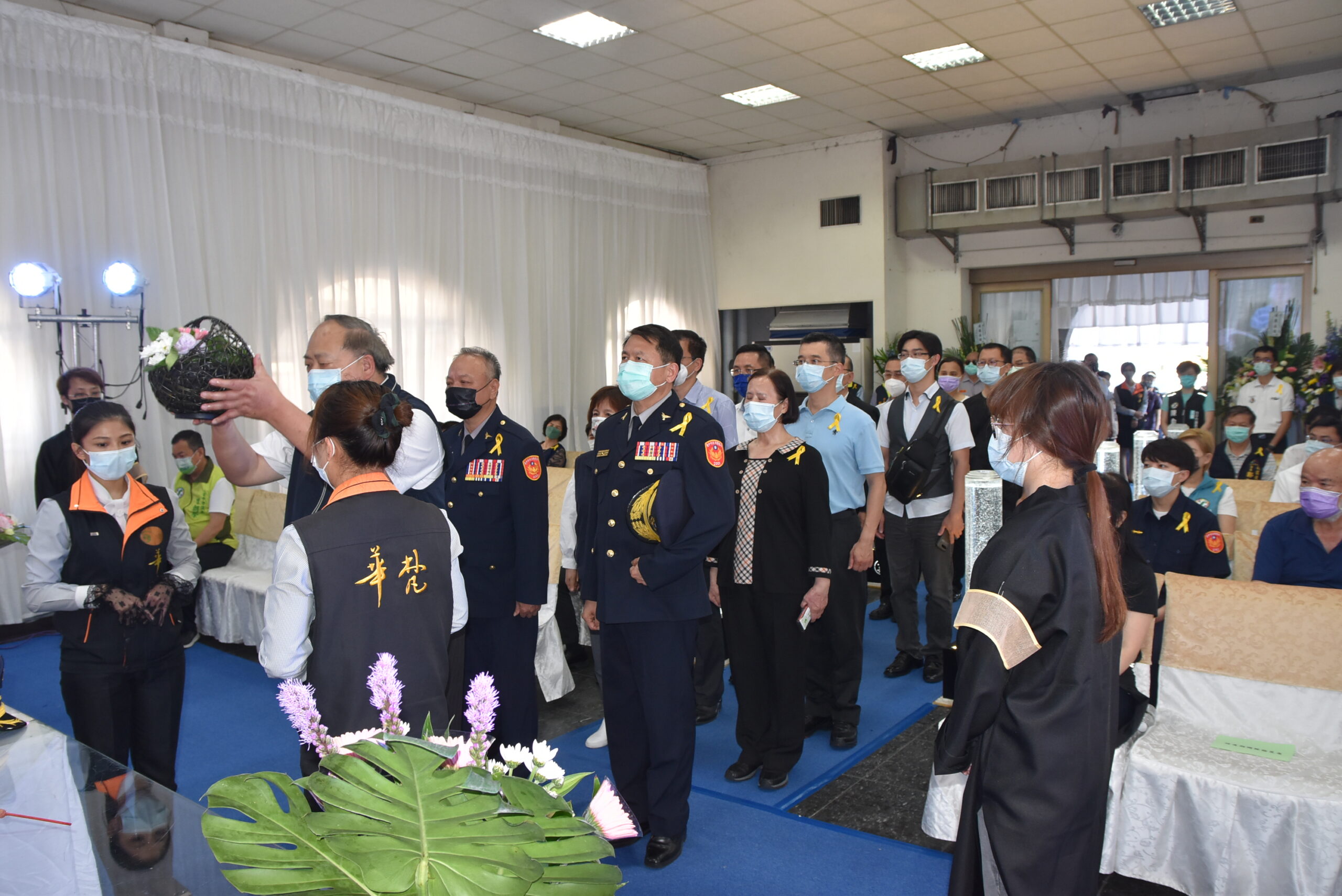 警二分副所長因公死亡今公祭 副市長警局長致哀一路好走